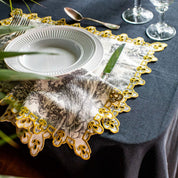 Amalfi Placemat, TDJ Nero-Olio Gelato