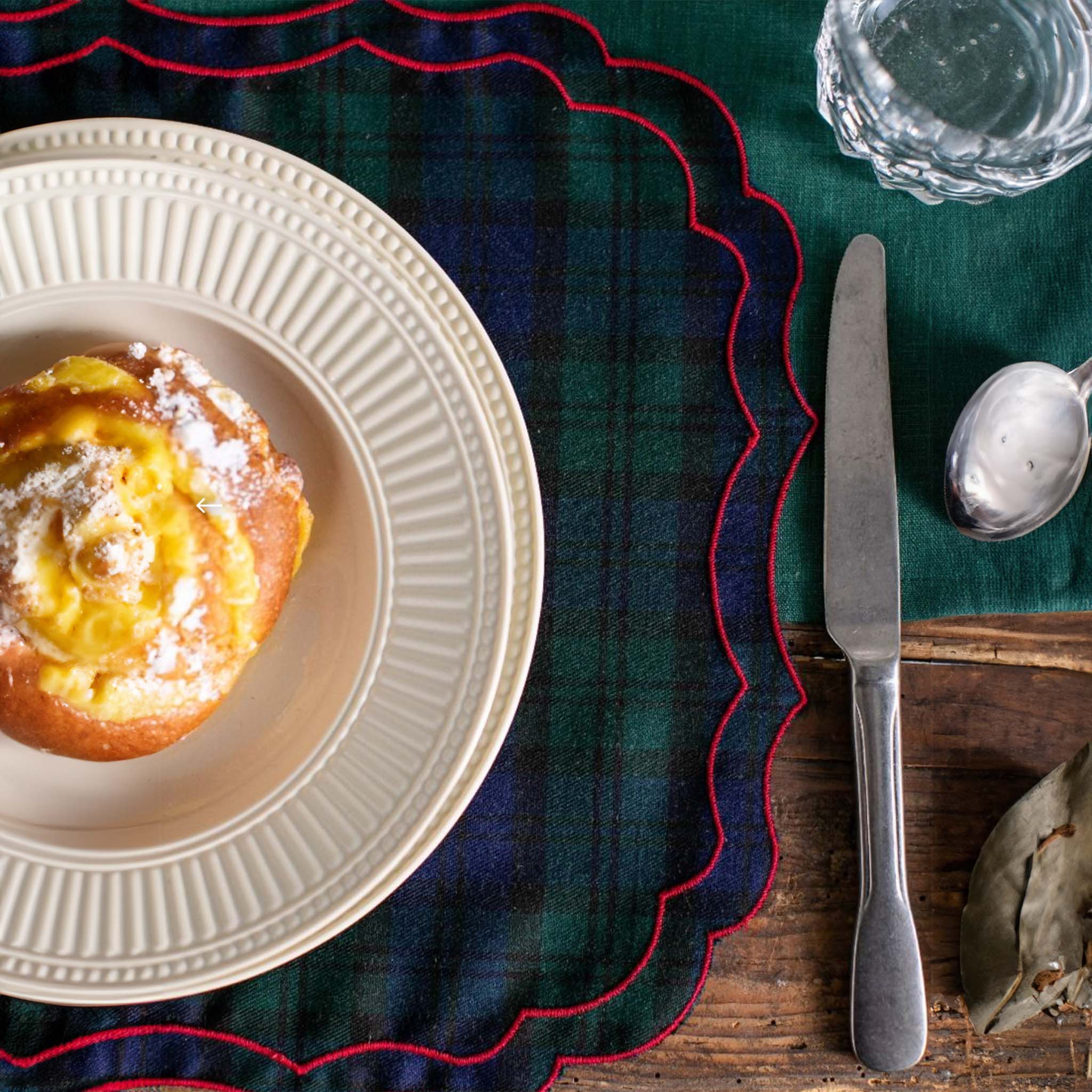 Firenze Scottish Placemat Scozzese Blu - Rosso