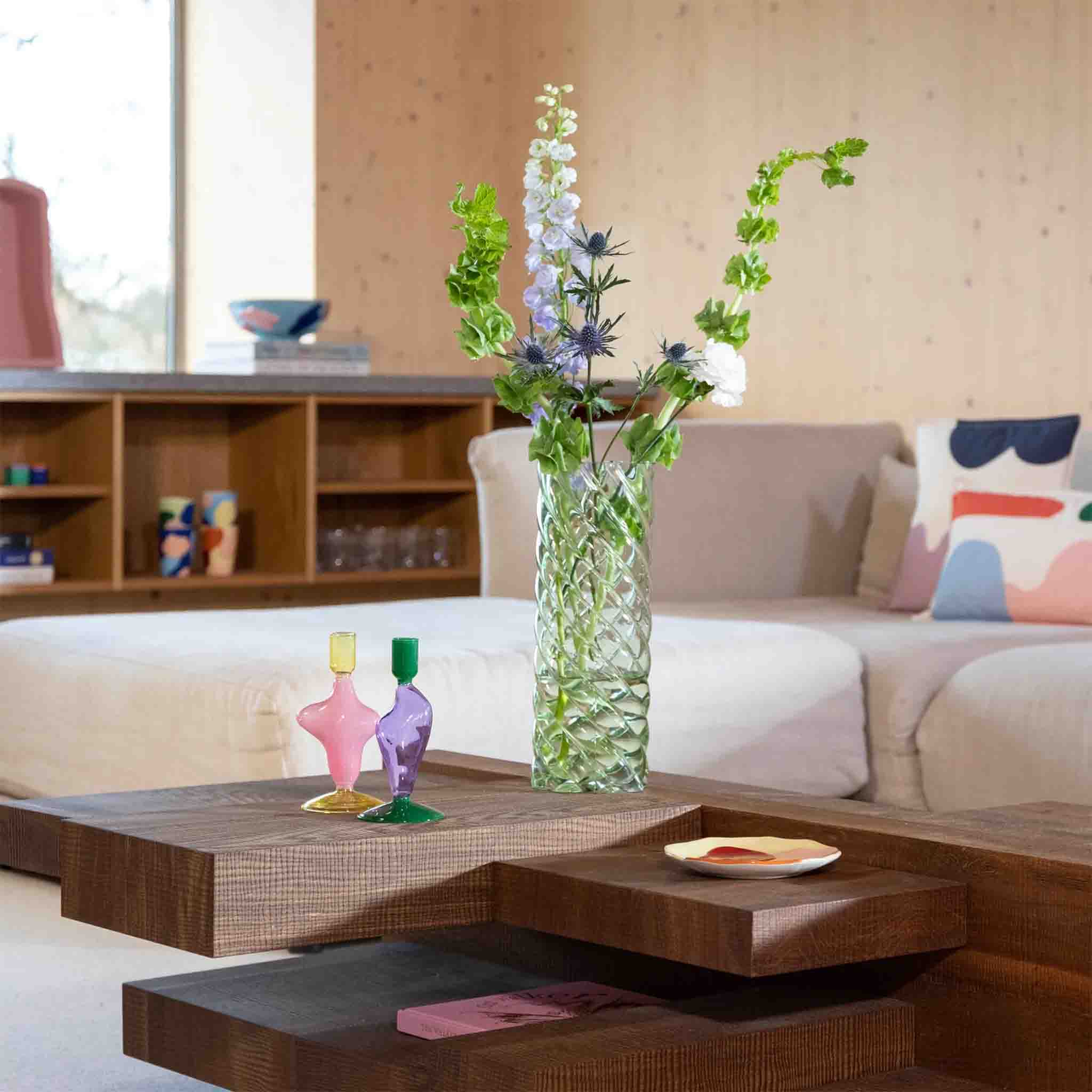Green Marshmallow Vase