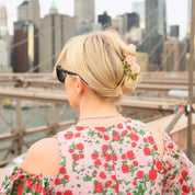 Wild Roses Claw Hair Clip