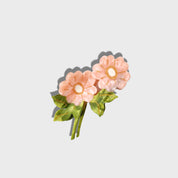 Wild Roses Claw Hair Clip