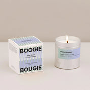 Silver Suede and Fireplace Haze Scented Candle