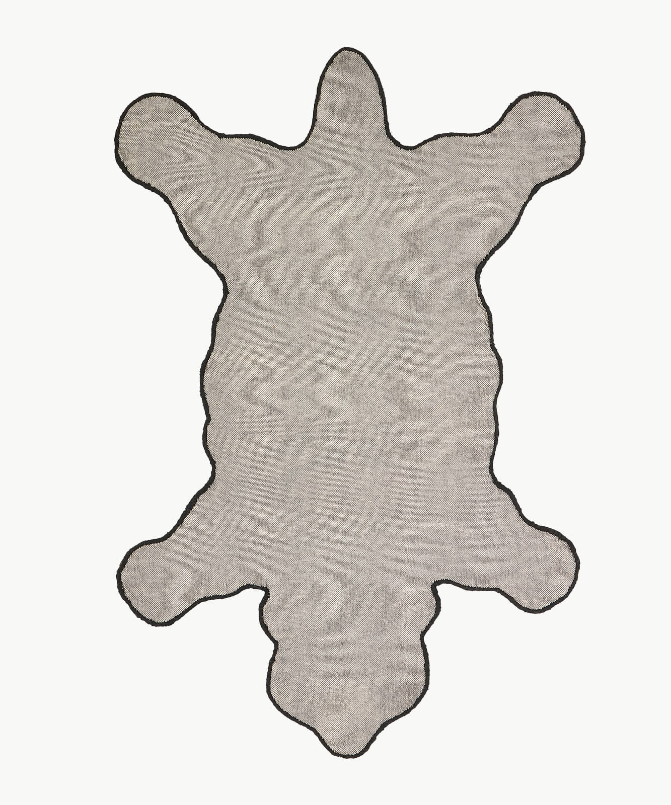 Rug Black Bear Large