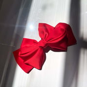 Giant Satin Bow Hair Clip