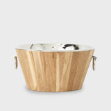 Teak Ice Bucket