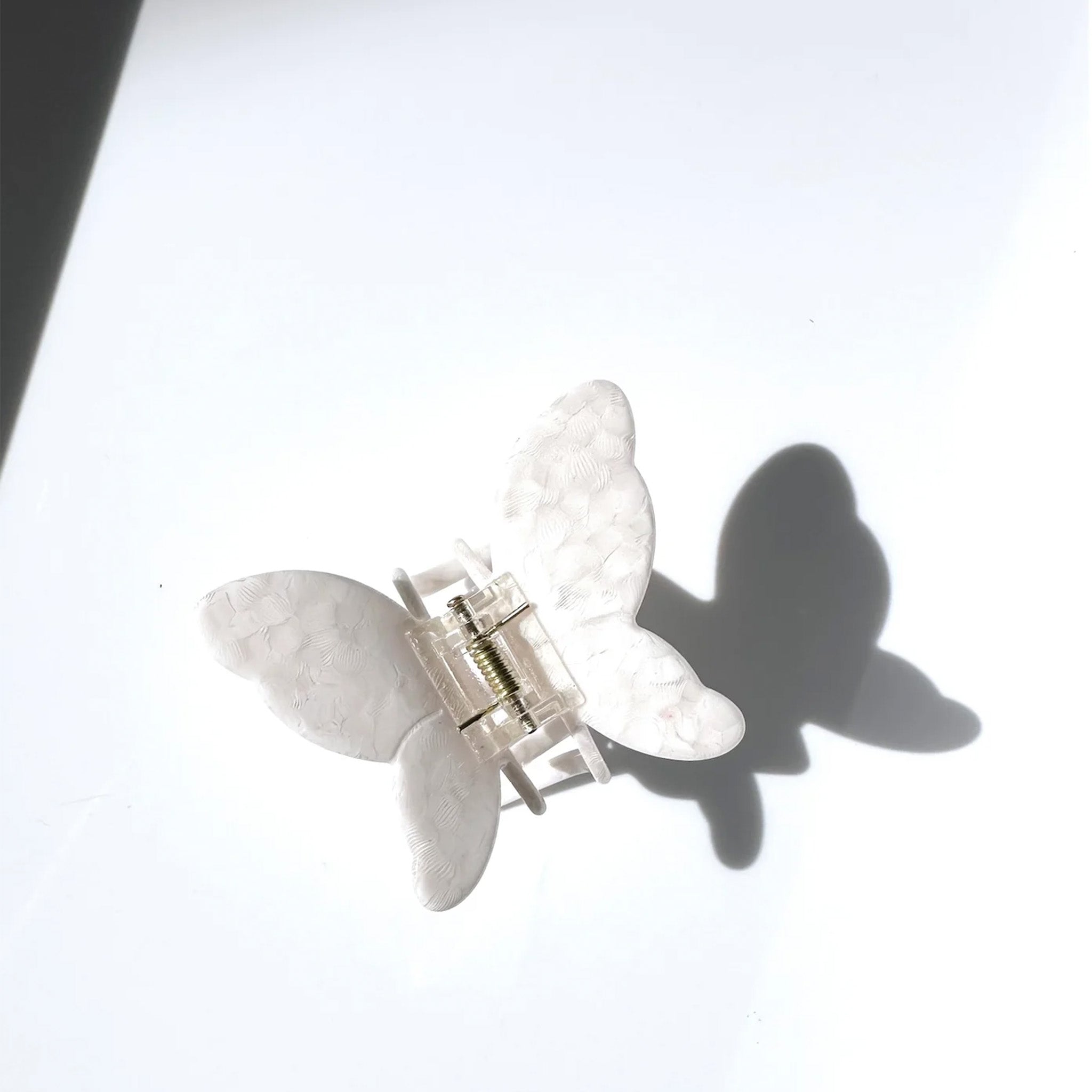 Hair Clip Butterfly Snow