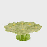 Green Daisy Cake Stand