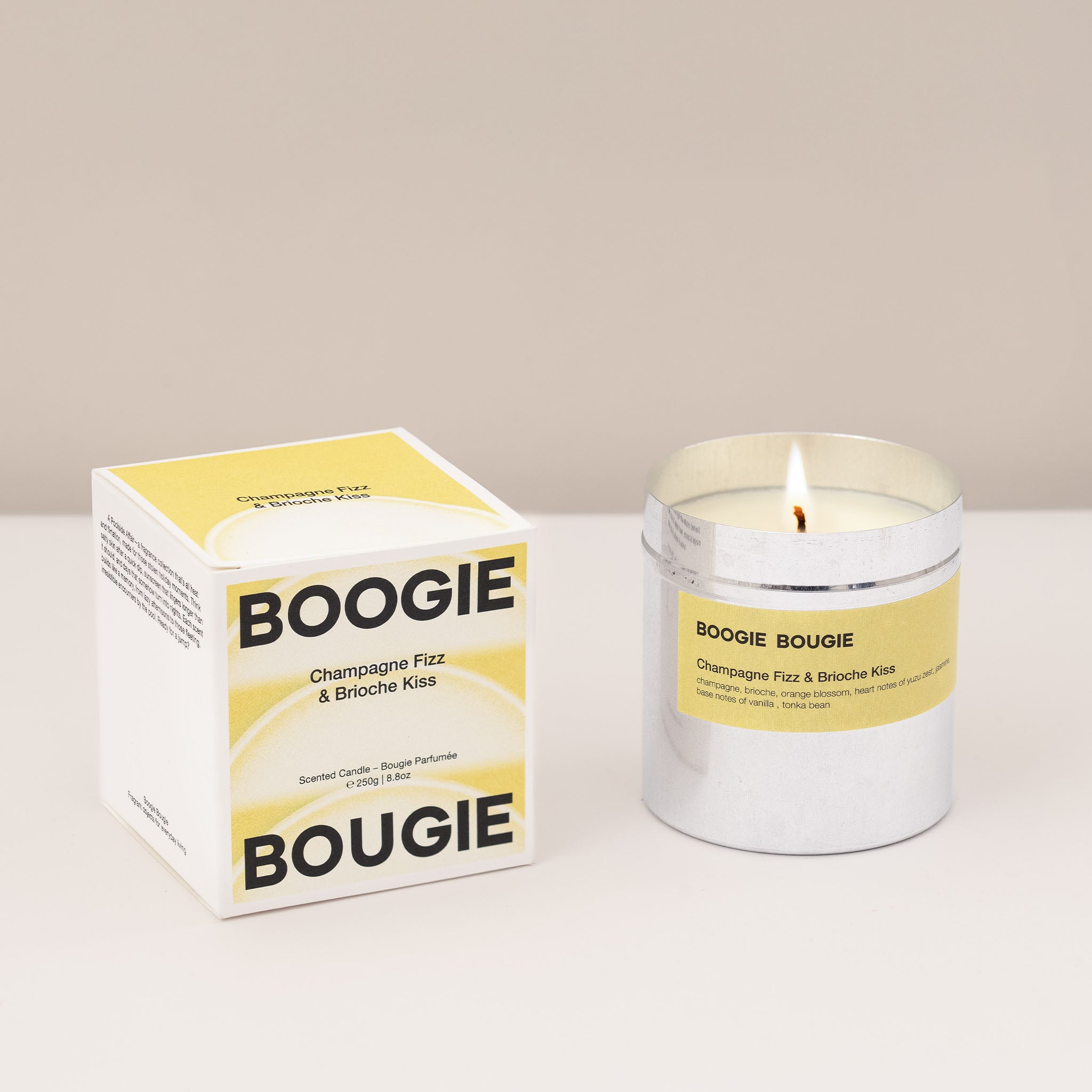 Champagne Fizz & Brioche Kiss Scented Candle