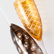 Cuttings Champagne Glasses Set