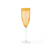 Cuttings Champagne Glasses Set