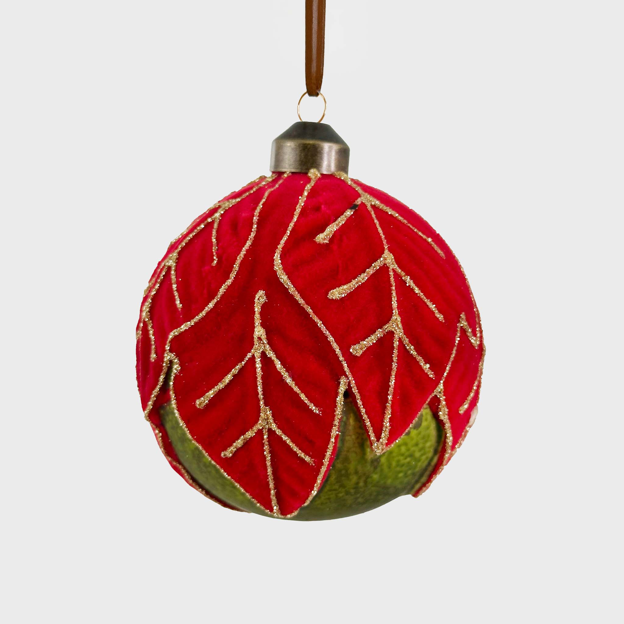 Poinsettia Chistmas Ball