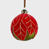 Poinsettia Chistmas Ball