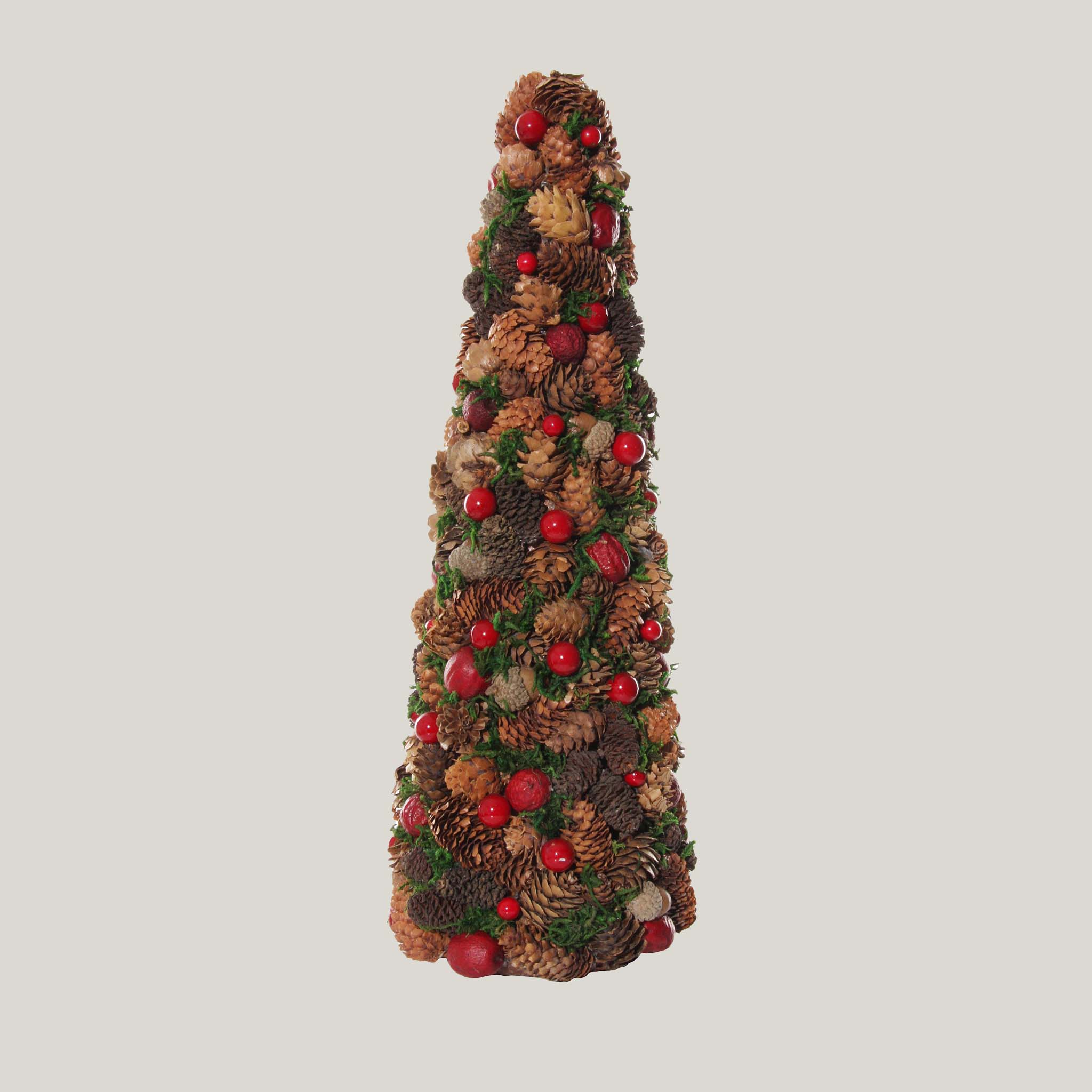 Mixed Cone Red Berry Tree 40 cm