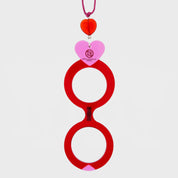 Pink Heart Eyeglasses