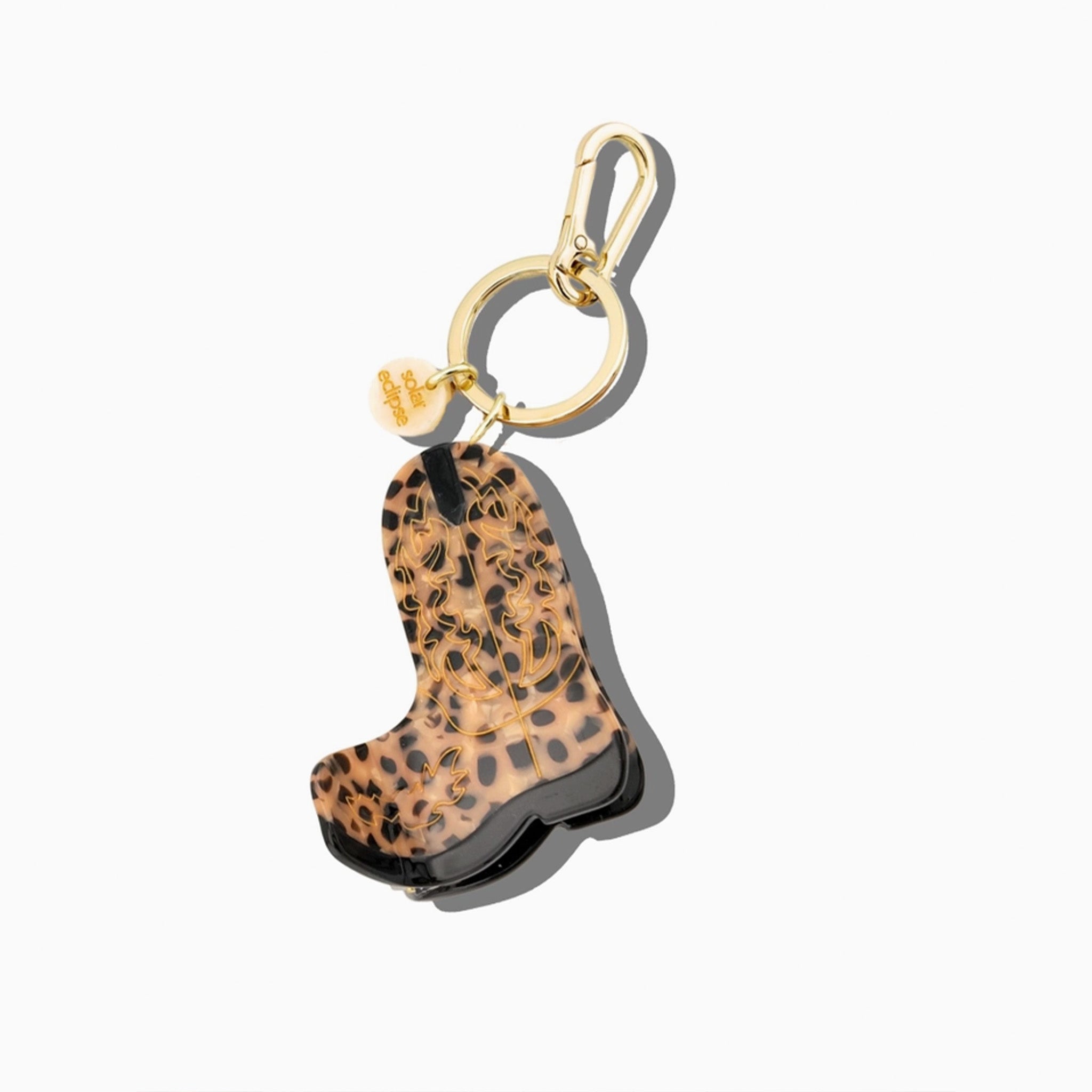 Cowboy Boot Bag Charm & Keychain