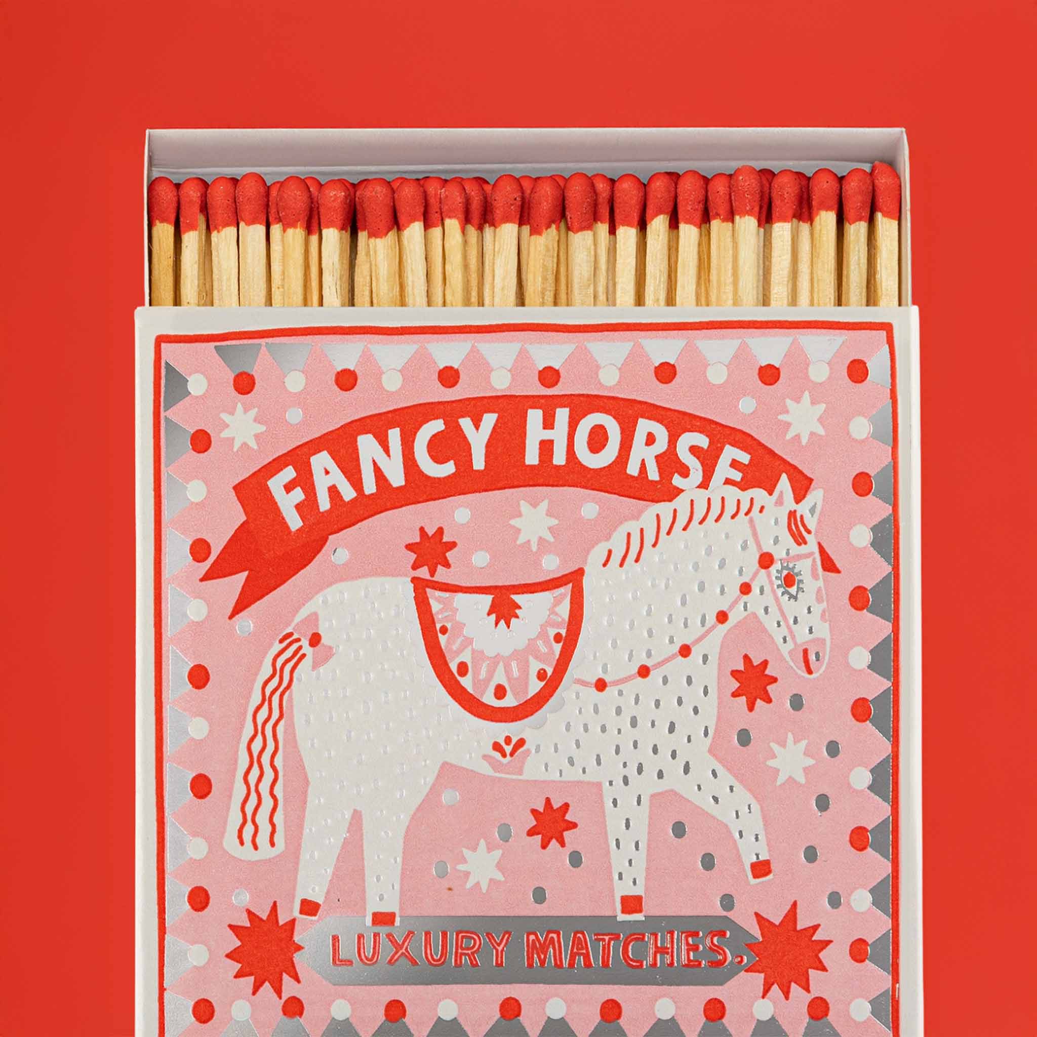 Fancy Horse Matches Box