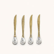 Feather Teaspoon Set of 4