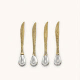 Feather Teaspoon Set of 4