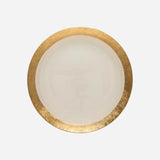Camilla Glass Charger Gold Band - 13"