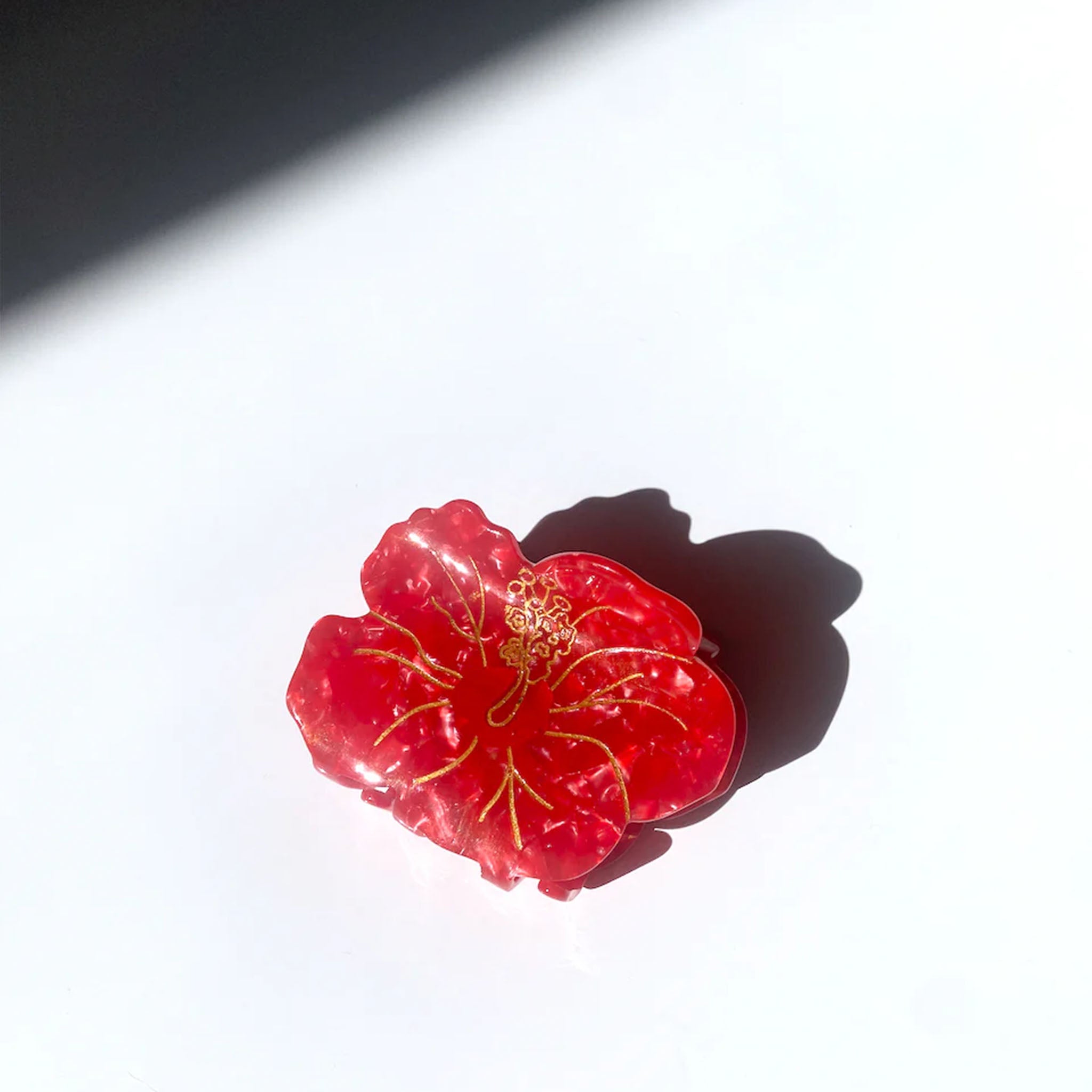 Hibiscus Flower Hair Clip