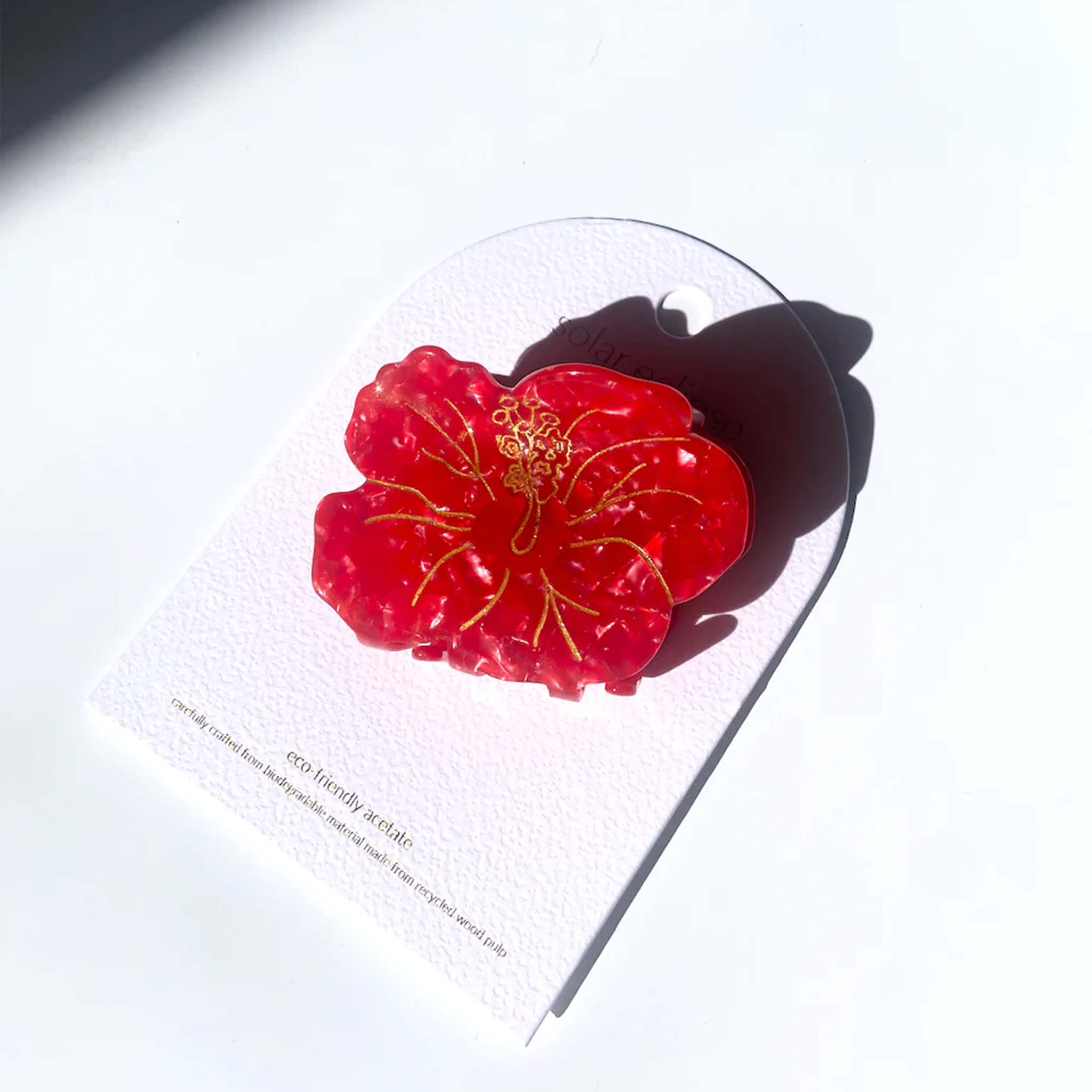 Hibiscus Flower Hair Clip