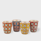 Hippy Cups Set of 4