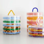 Stripy Jar Pink