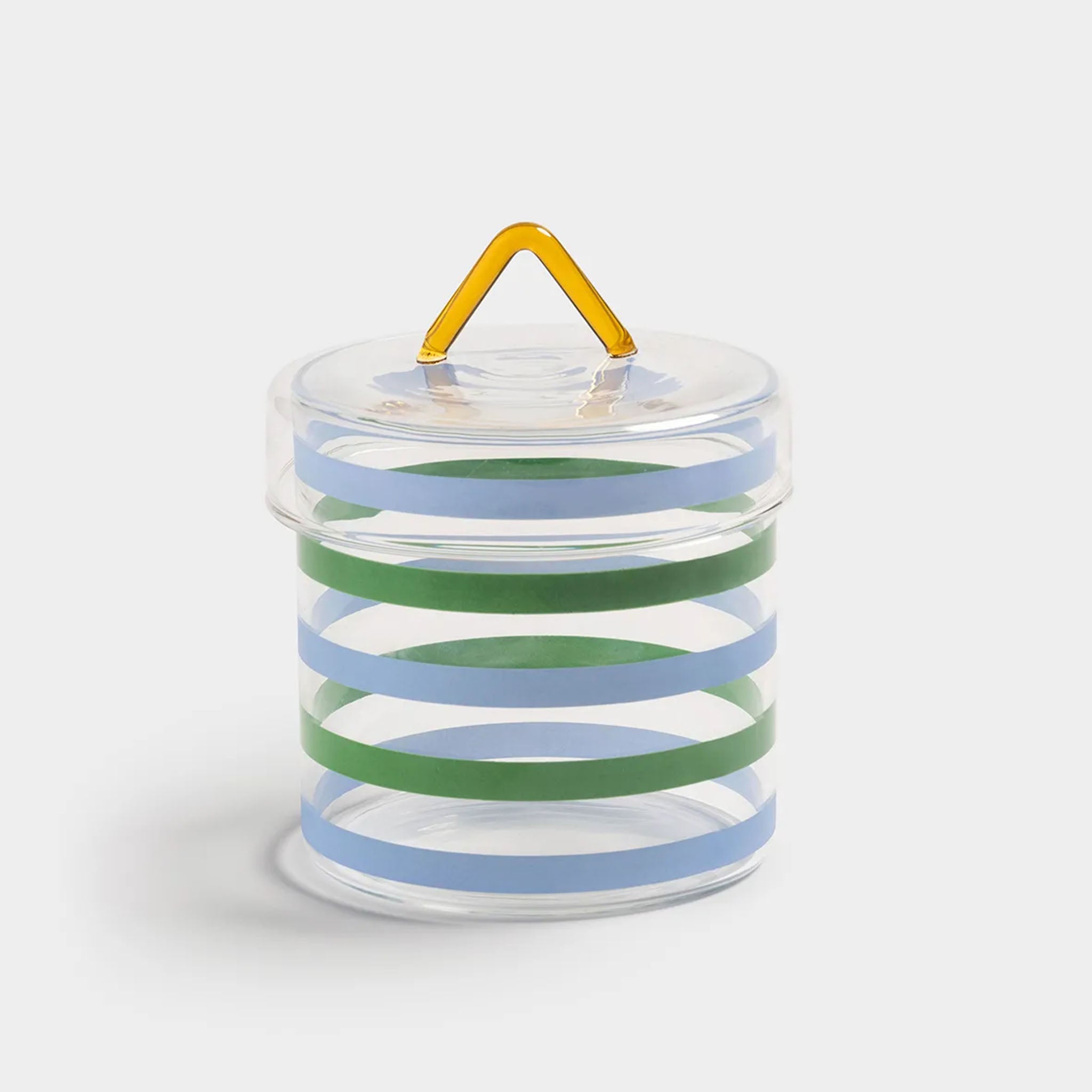Stripy Jar Amber