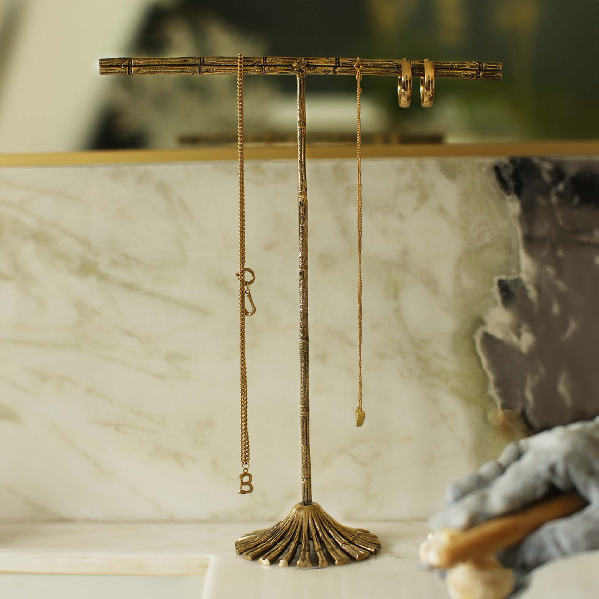 Bamboo Jewelry Holder