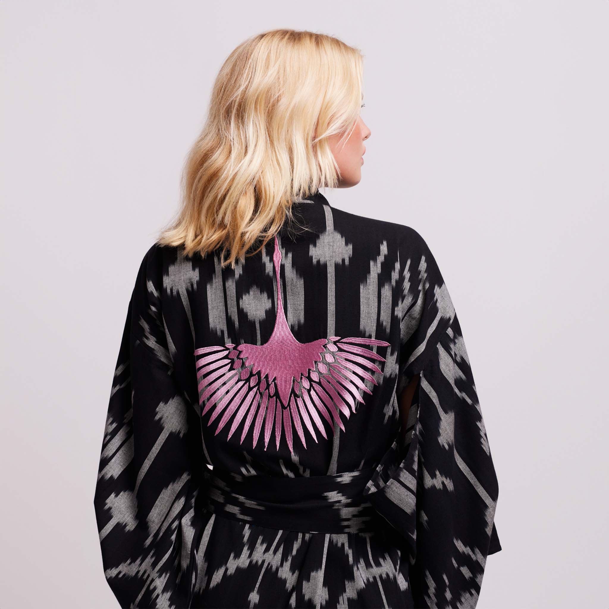 Congo Kimono Grey