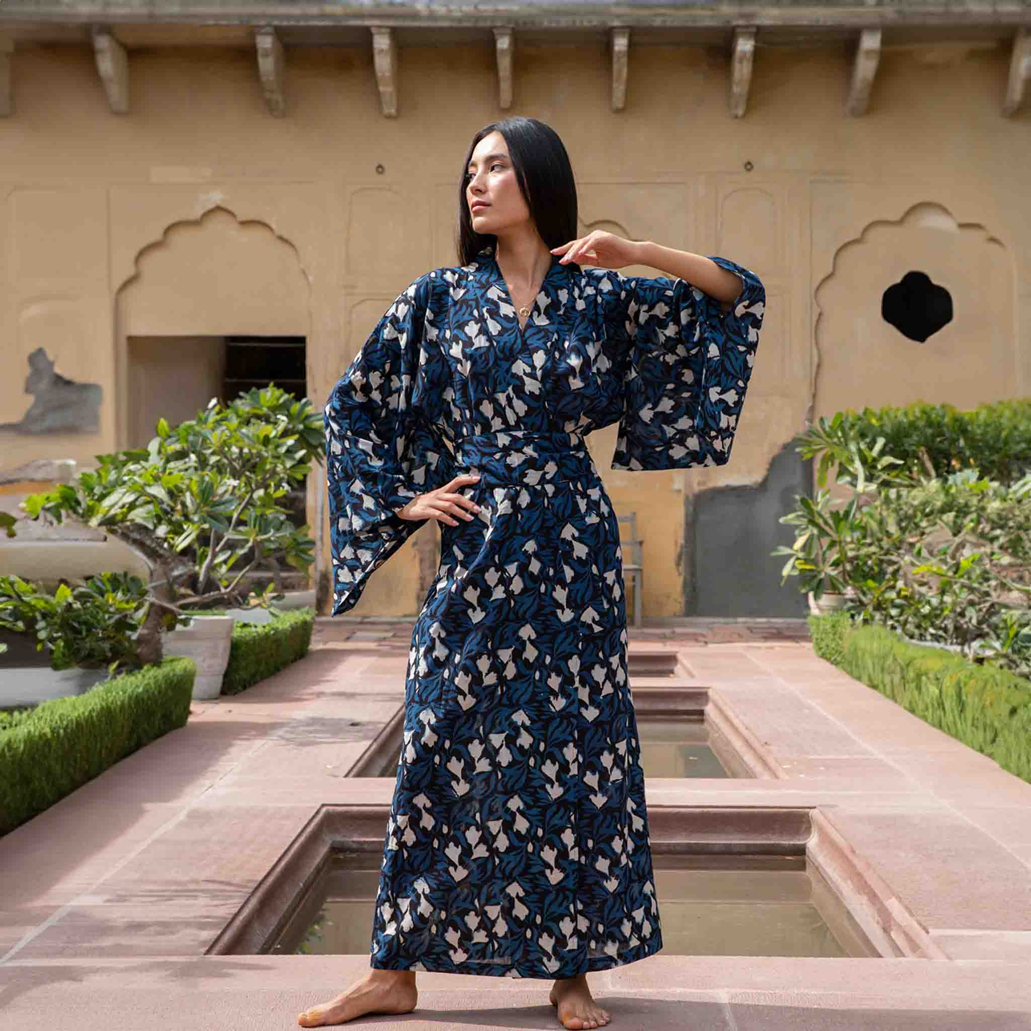 Bagru Kimono
