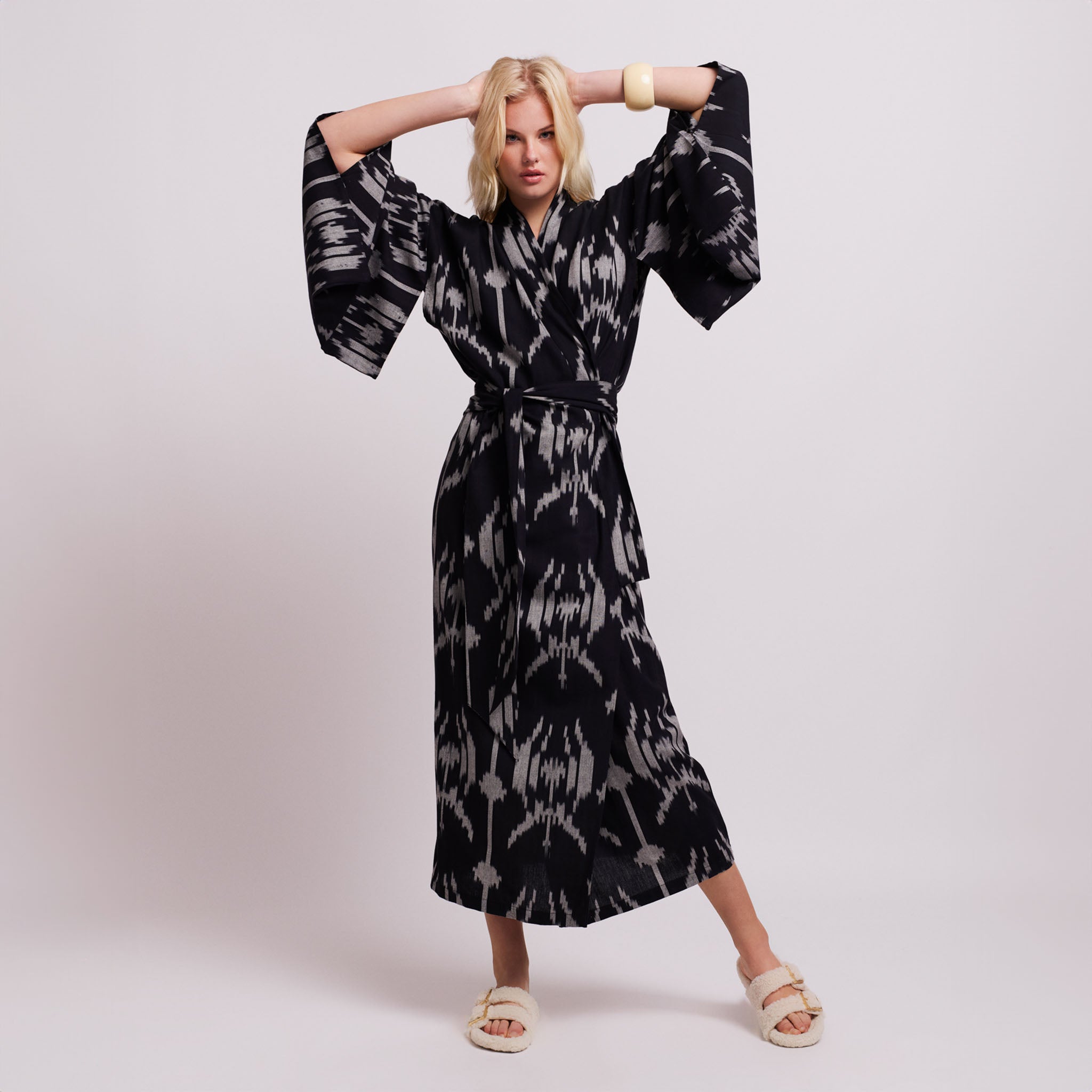 Congo Kimono Grey