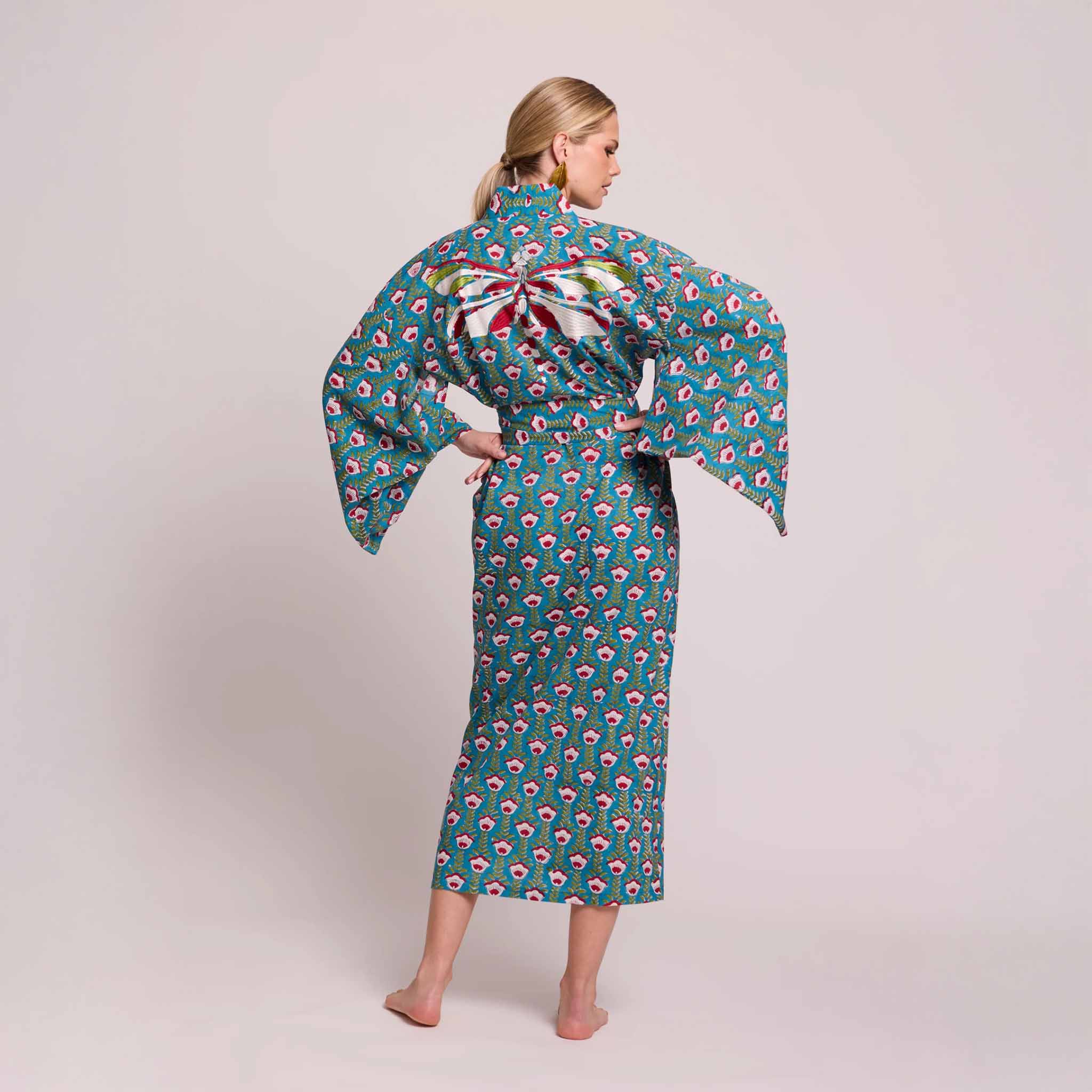 Kiula Turquoise Kimono