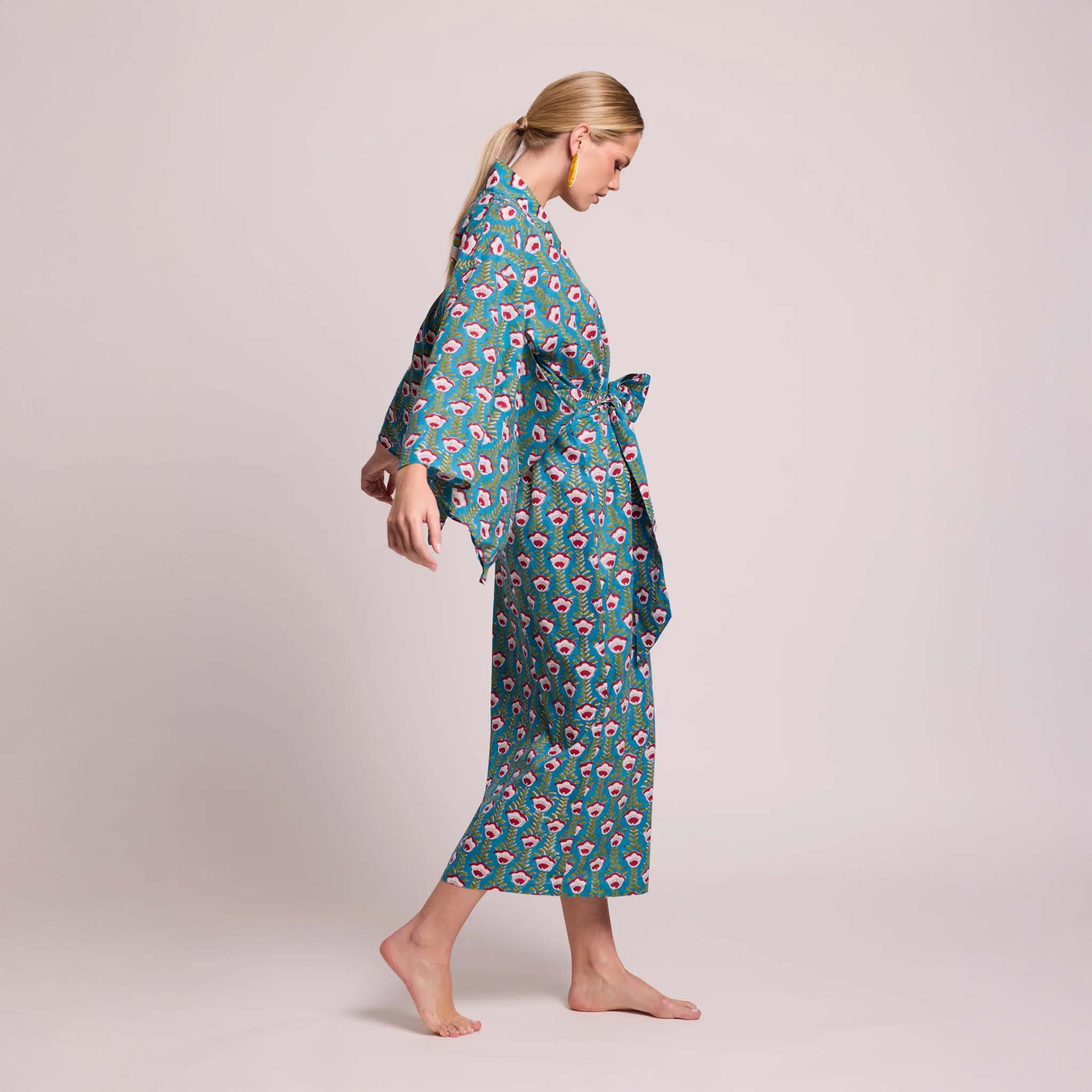 Kiula Turquoise Kimono