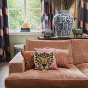 Leopard Head Rug