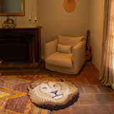 Lion Head Rug