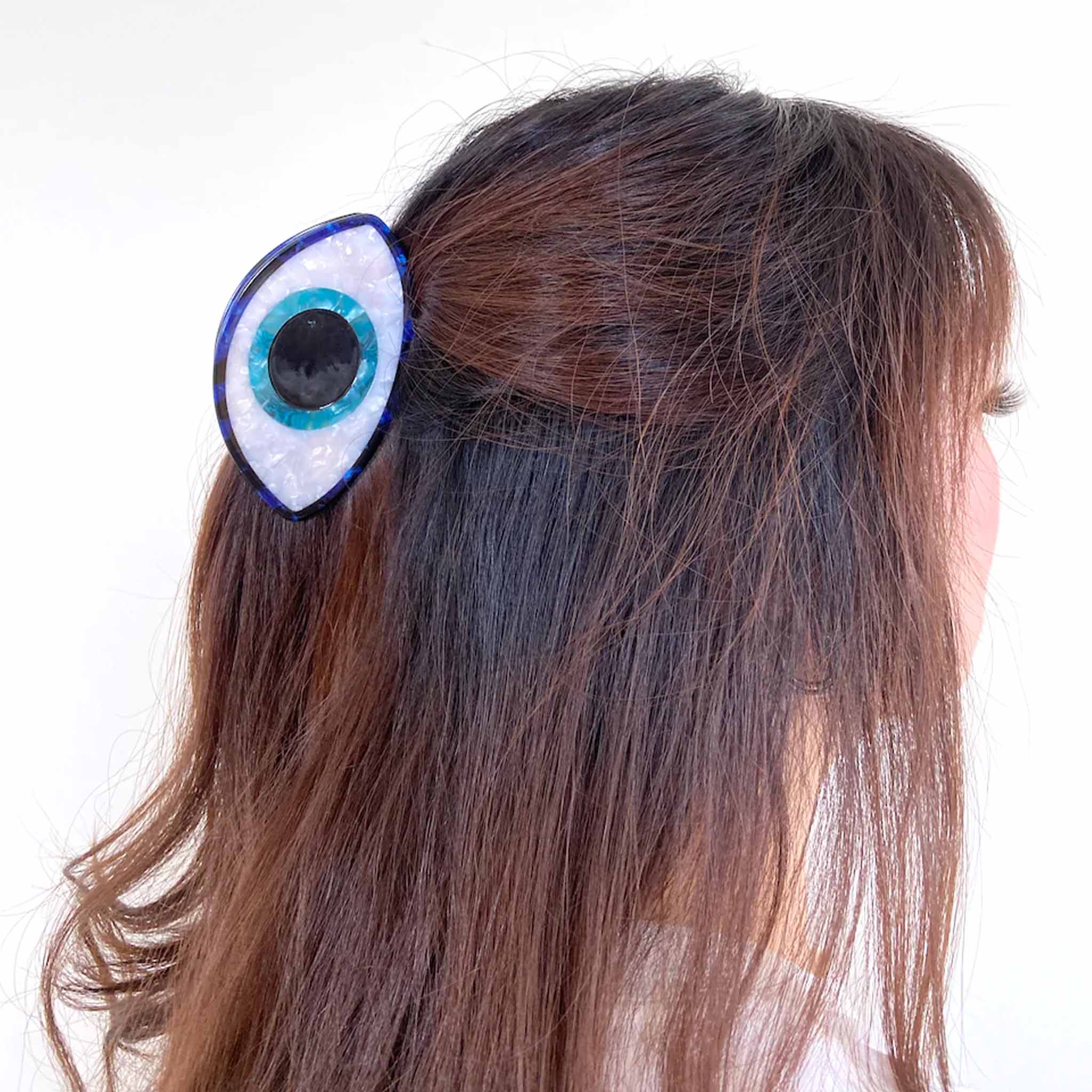Lucky Eye Hair Clips