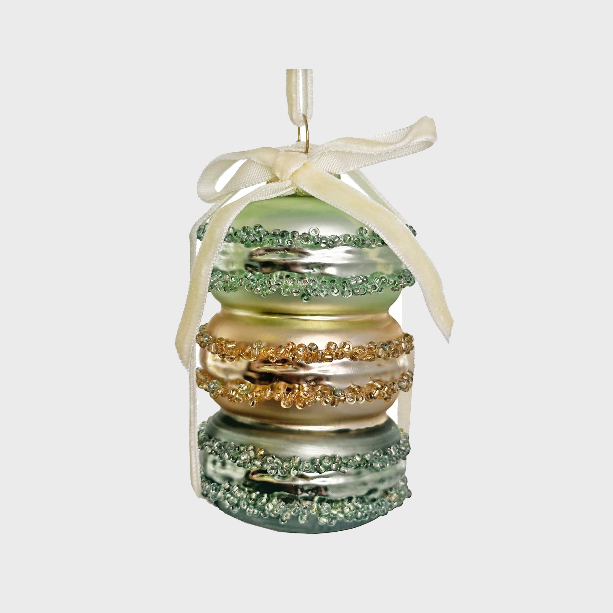 Glass Macaroons Ornament