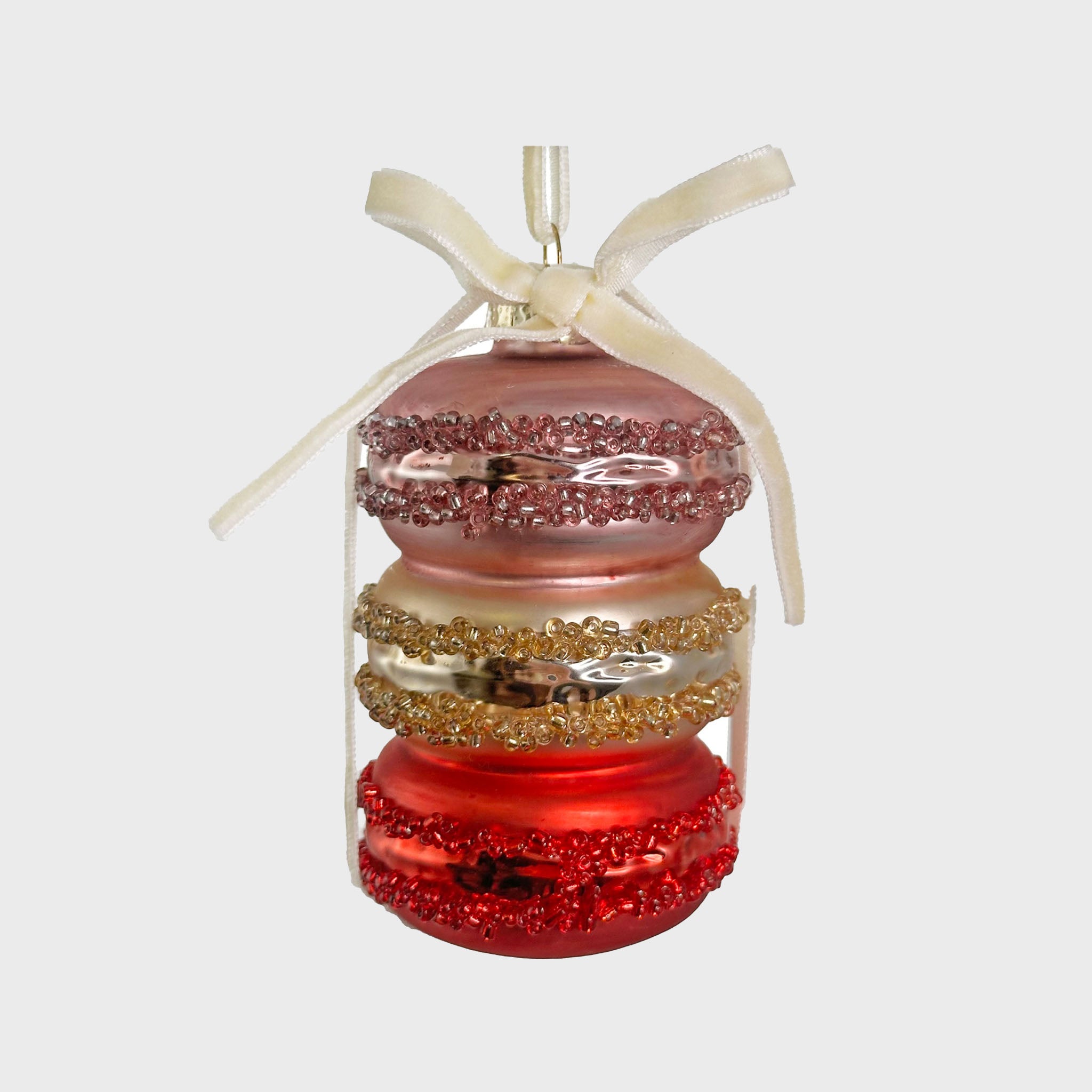 Glass Macaroons Ornament