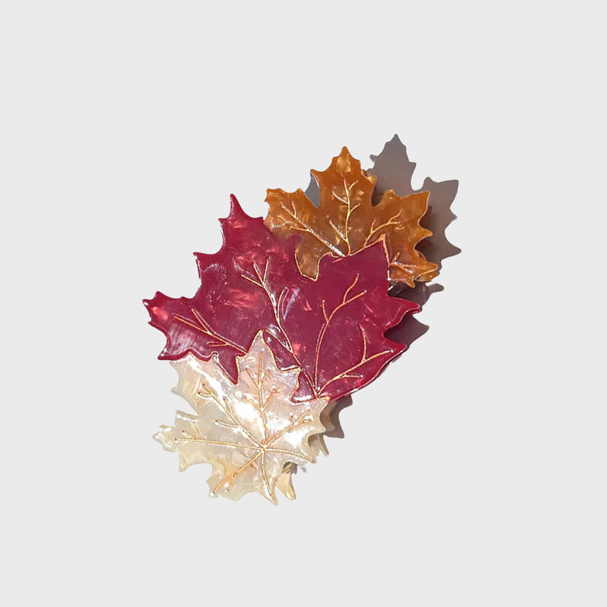 Halloween Leaves Hair Clip