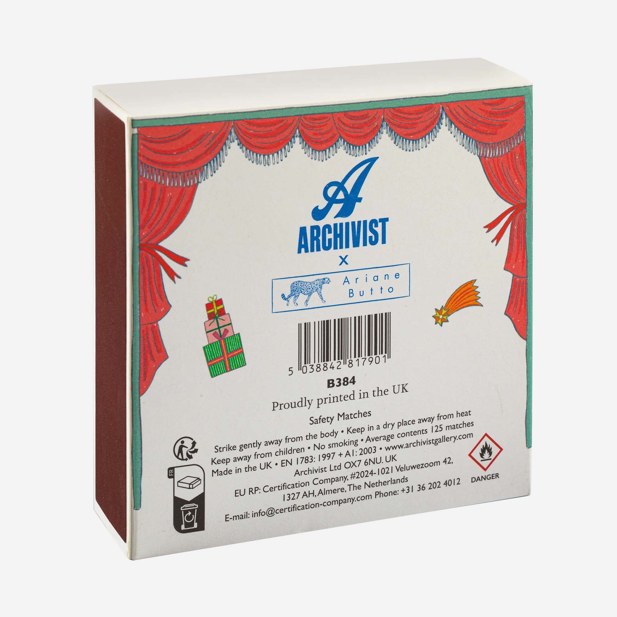 Nutcracker Matches Box