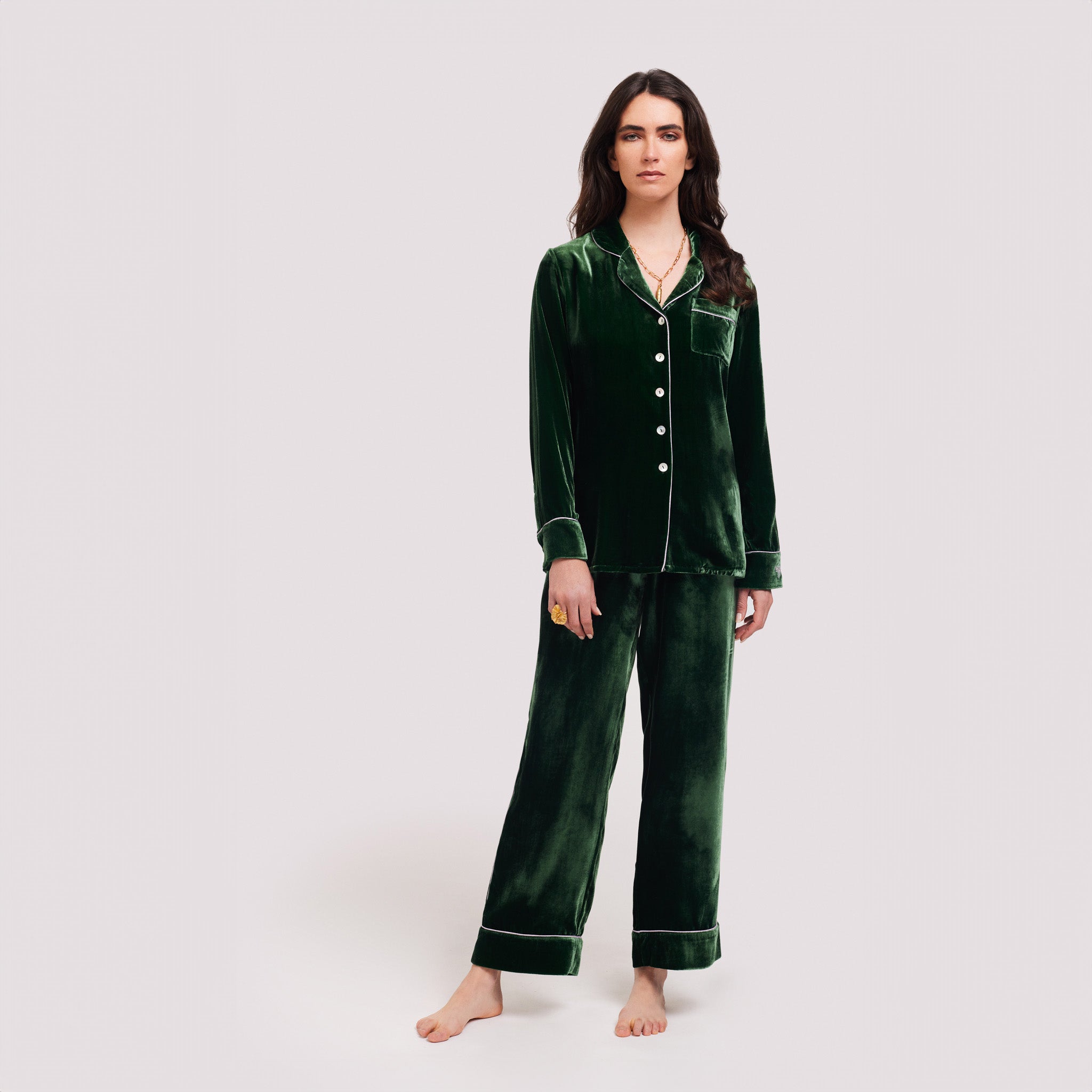 Deeppura Pijama Velvet Green