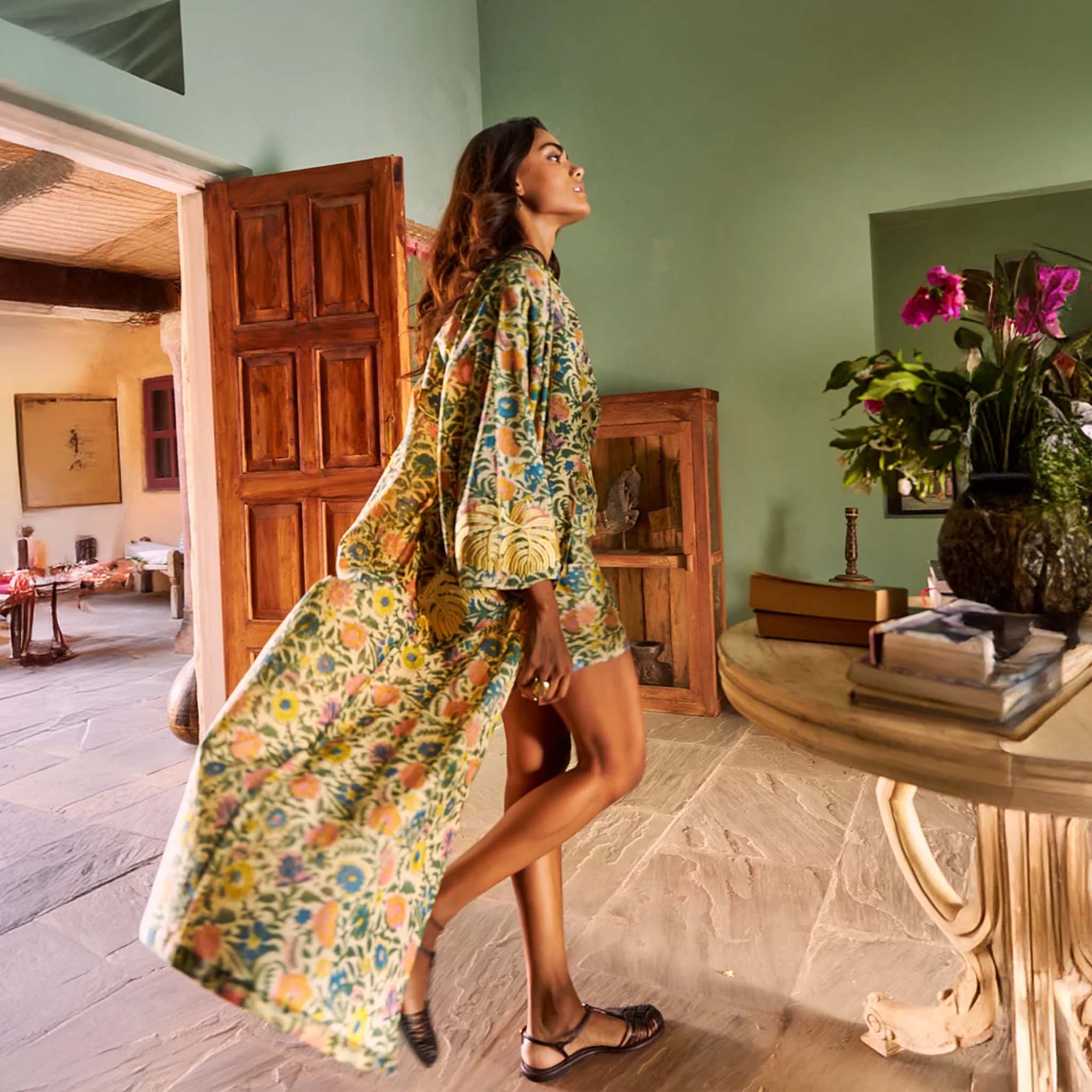 Palash Kimono