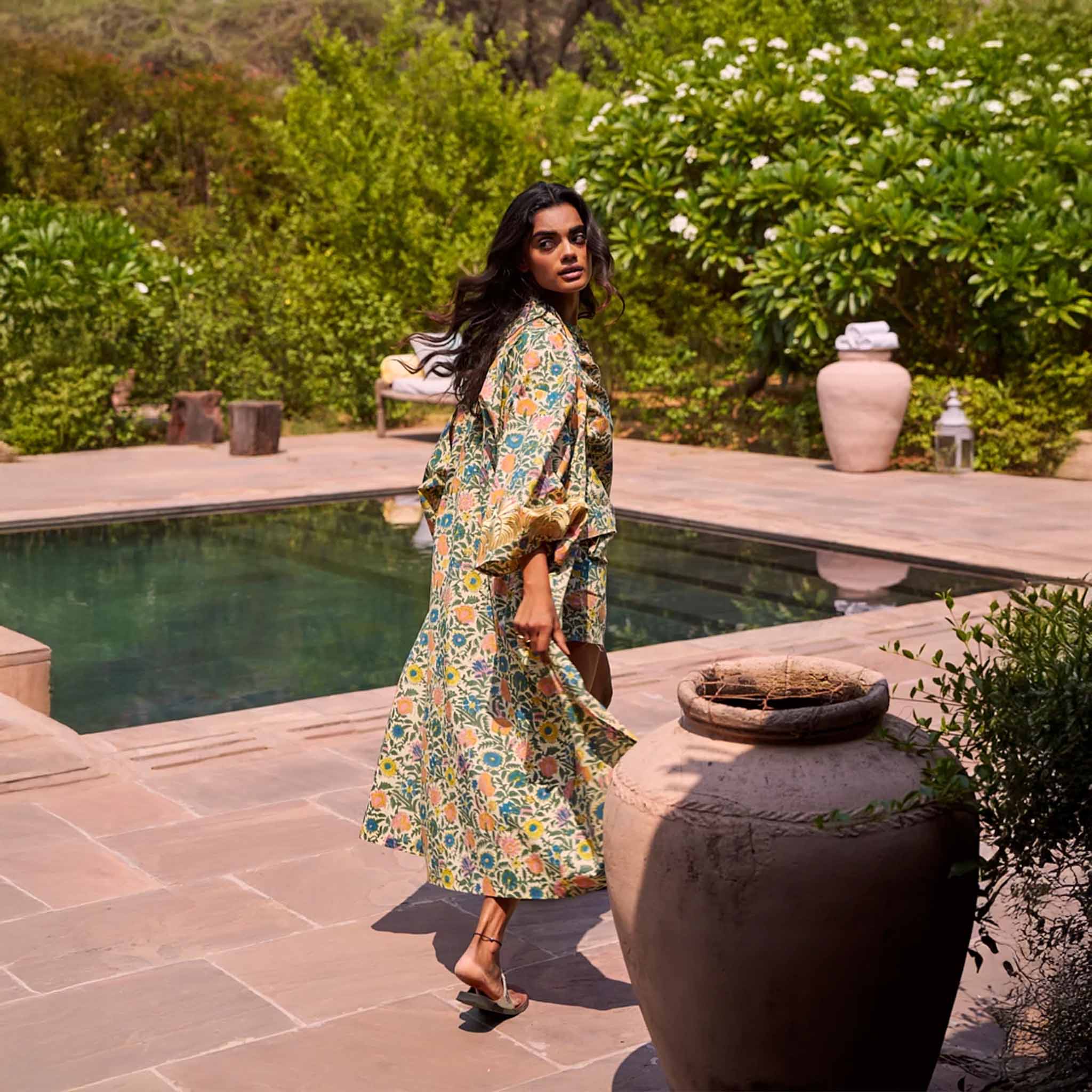 Palash Kimono