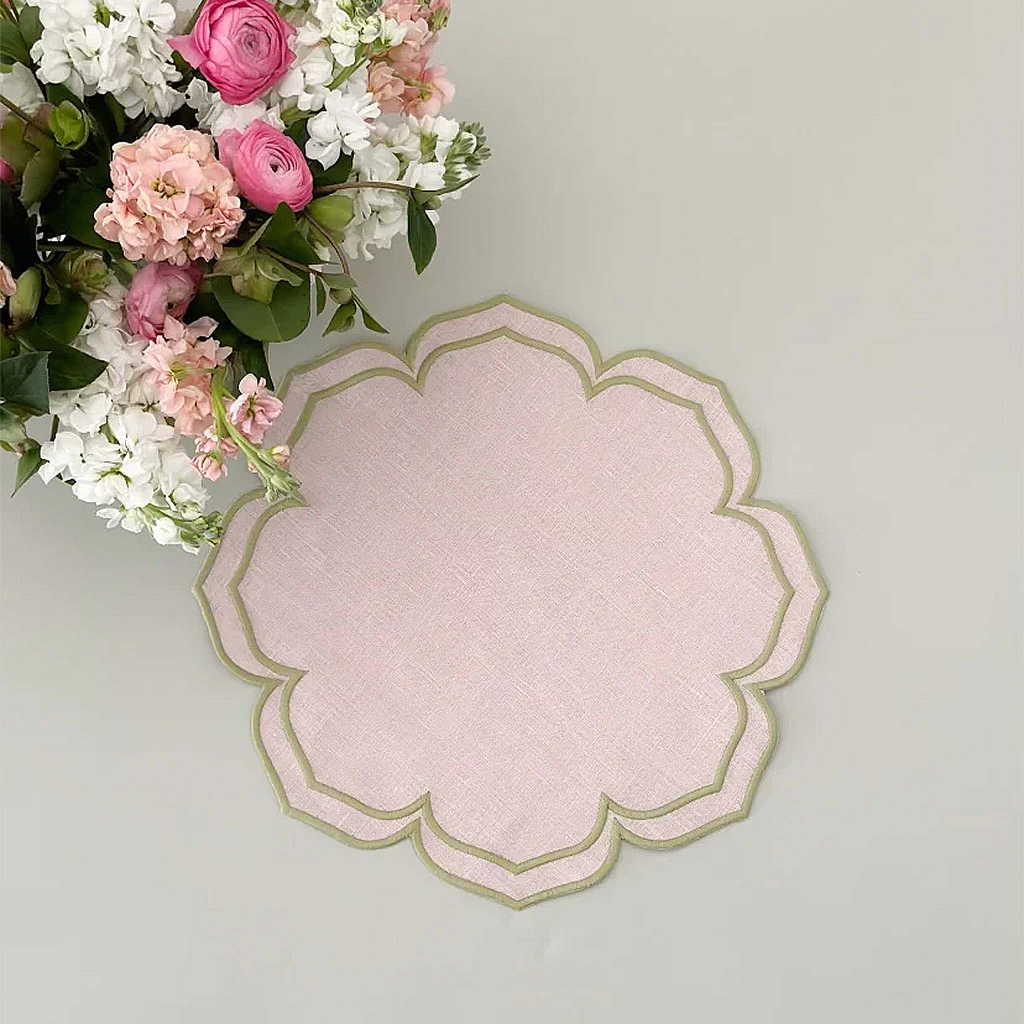 Petal Placemat 100% Linen