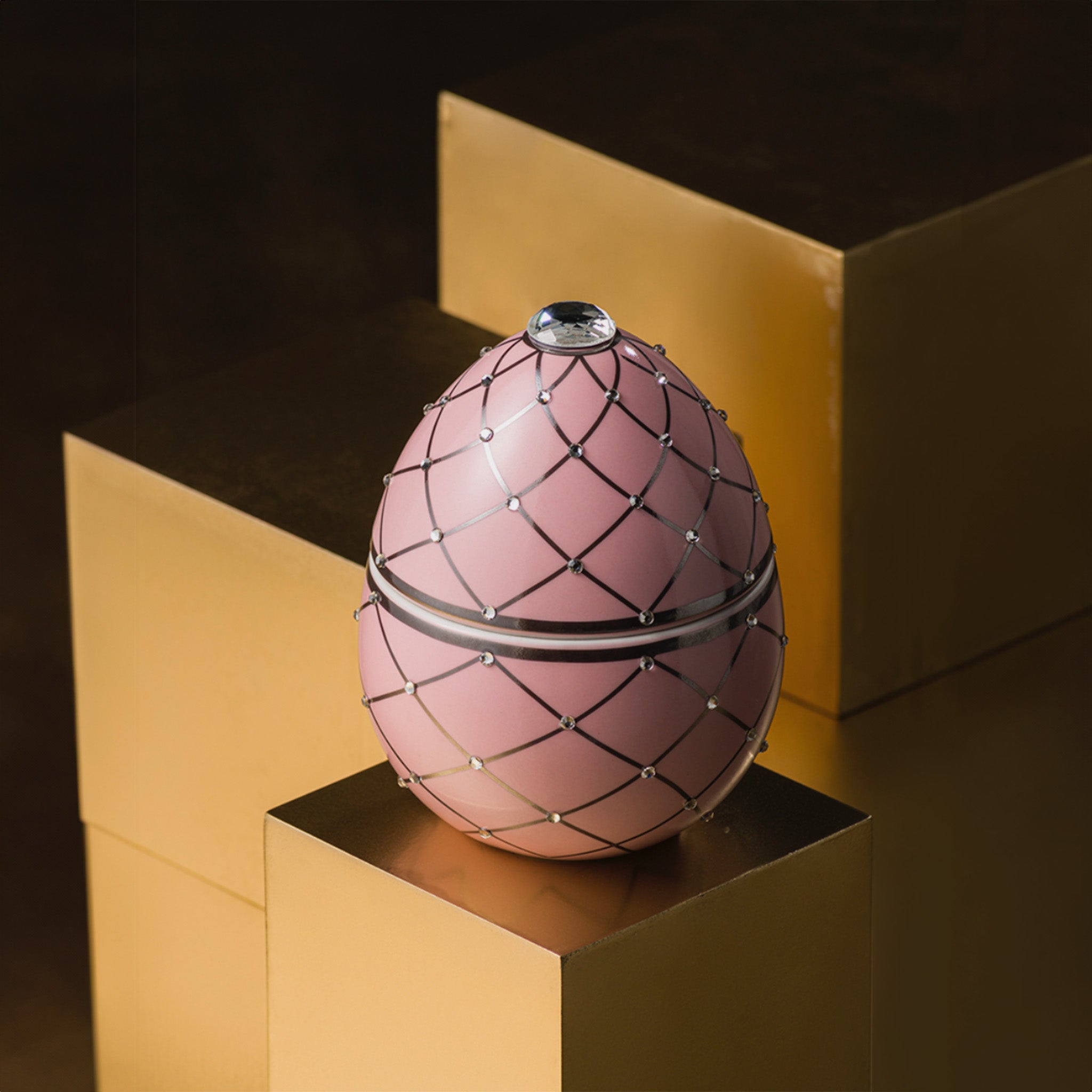 Ladenac Bois de Roussie candle, Rose Silver stripes