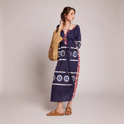Mannar Blue Kaftan