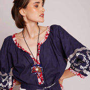 Mannar Blue Kaftan