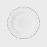 Dinner Plate Green Rim