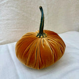 Large Velvet Pumpkin